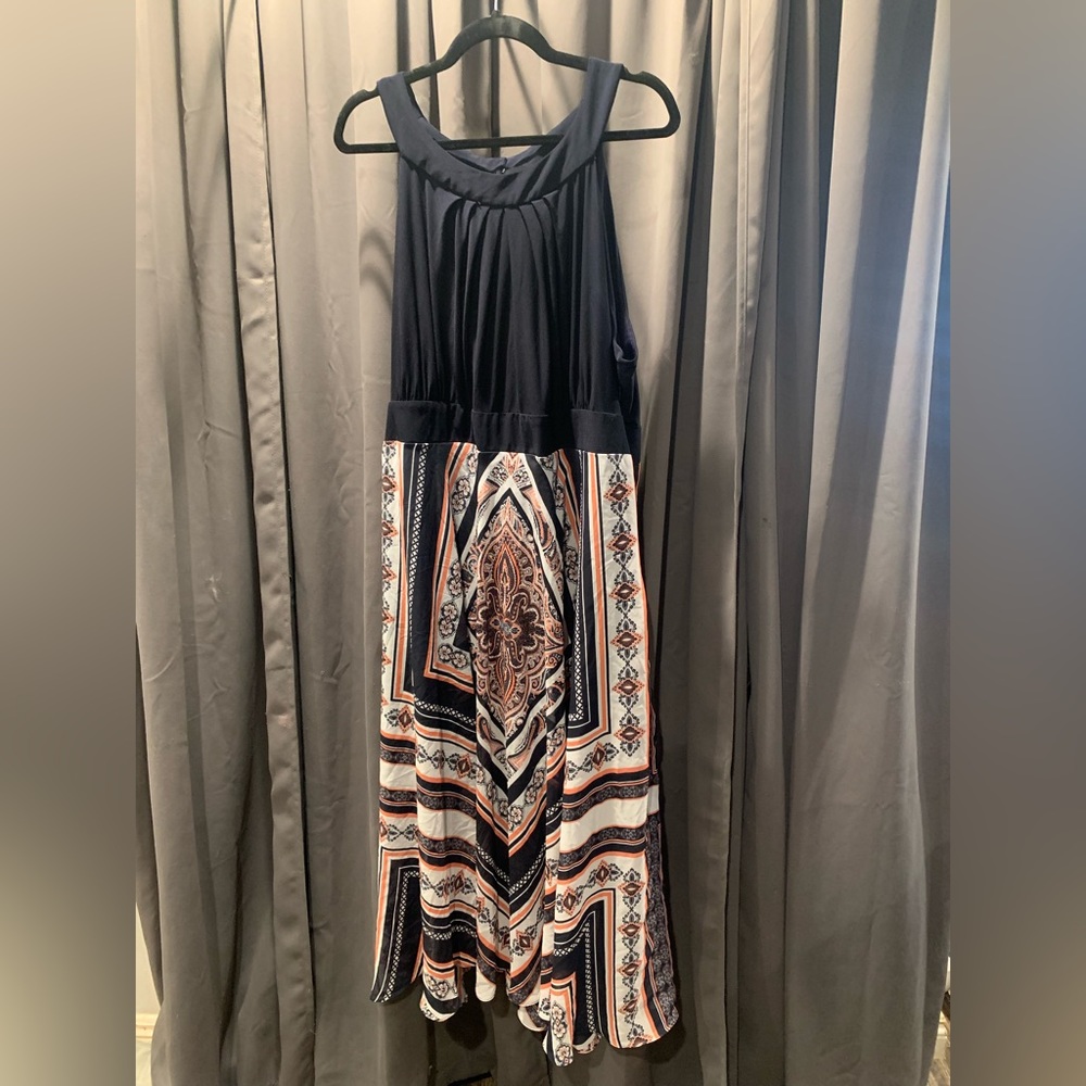 Navy Blue Studio One New York Dress Size 24 Women